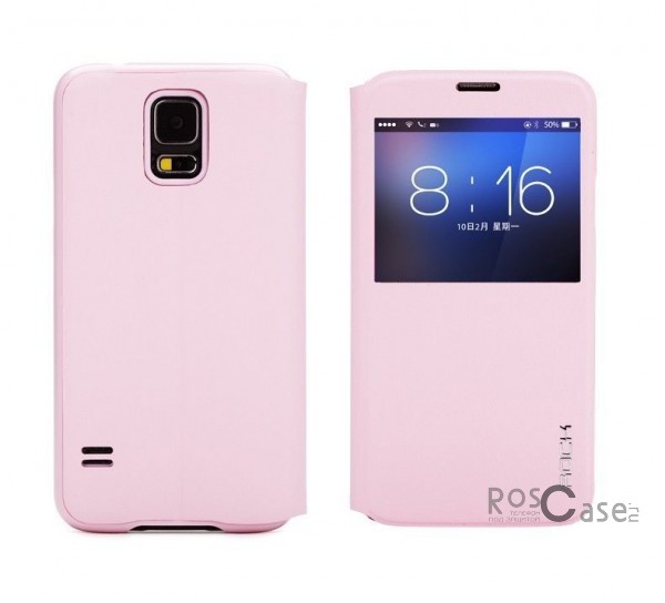 Кожаный чехол (книжка) Rock Uni Series для Samsung G900 Galaxy S5 (Розовый / Pink) Кожаный чехол (книжка) Rock Uni Series для Samsung G900 Galaxy S5 (Розовый / Pink)Описание:производитель - Rock;совместим с Samsung G900 Galaxy S5;материалы - кожзам и микрофибра;форма - чехол-книжка. Особенности:функция Sleep mode;функция Smart window;имеет все необходимые вырезы;легко очищается;не увеличивает габариты;защищает от ударов и царапин;морозоустойчивый.<br><br>Тип: Чехол<br>Бренд: ROCK<br>Материал: Искусственная кожа