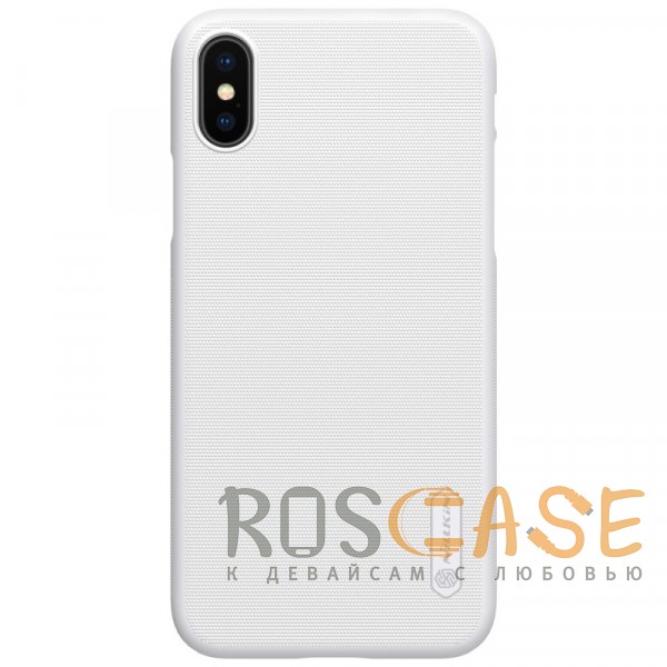 Nillkin Super Frosted Shield | Матовый чехол для Apple iPhone X (5.8")/XS (5.8") (+ пленка) (Белый)
Nillkin Super Frosted Shield | Матовый чехол для Apple iPhone X (5.8")/XS (5.8") (+ пленка) (Белый)