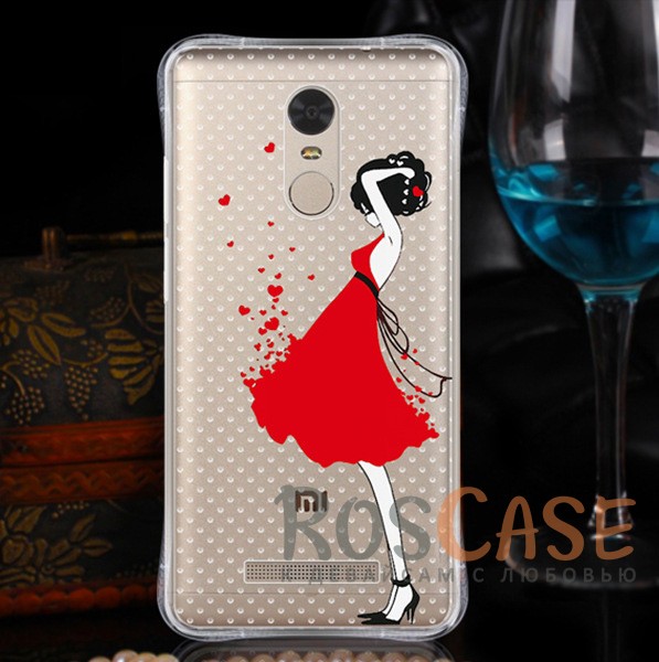 TPU чехол Sweet Art для Xiaomi Redmi Note 3 / Redmi Note 3 Pro (с усиленными углами) (Девочка в красном платье) TPU чехол Sweet Art для Xiaomi Redmi Note 3 / Redmi Note 3 Pro (с усиленными углами) (Девочка в красном платье)<br><br>Тип: Чехол<br>Бренд: Epik<br>Материал: TPU
