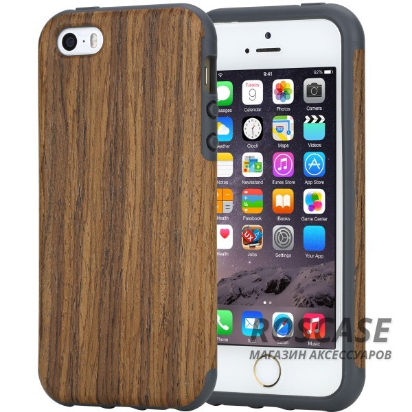 Деревянная накладка Rock Origin Series (Grained) для Apple iPhone 5/5S/SE (Rosewood) Деревянная накладка Rock Origin Series (Grained) для Apple iPhone 5/5S/SE (Rosewood)Описание:от бренда Rock;подходит для Apple iPhone 5/5S/SE;тип: накладка;материалы: термополиуретан и натуральное дерево.Особенности:защита корпуса от повреждений;фактура шероховатая;фиксация надежная;текстура приятная на ощупь;оригинальный дизайн.<br><br>Тип: Чехол<br>Бренд: ROCK<br>Материал: TPU