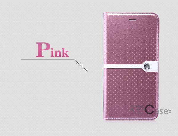 Кожаный чехол (книжка) Nillkin Ice Series для Apple iPhone 6/6s plus (5.5) (+ пленка) (Розовый) Кожаный чехол (книжка) Nillkin Ice Series для Apple iPhone 6/6s plus (5.5) (+ пленка) (Розовый)Описание:разработка и производство компании Nillkin;совместим с Apple iPhone 6/6s plus (5.5);изготовлен из искусственной кожи и полиуретана;гладкая поверхность;тип конструкции - чехол-книжка; Особенности:внутренняя часть отделана микрофиброй;ультратонкий;пленка в комплекте;транформируется в подставку;насыщенная цветовая палитра;повышенная износоустойчивость.<br><br>Тип: Чехол<br>Бренд: Nillkin<br>Материал: Искусственная кожа