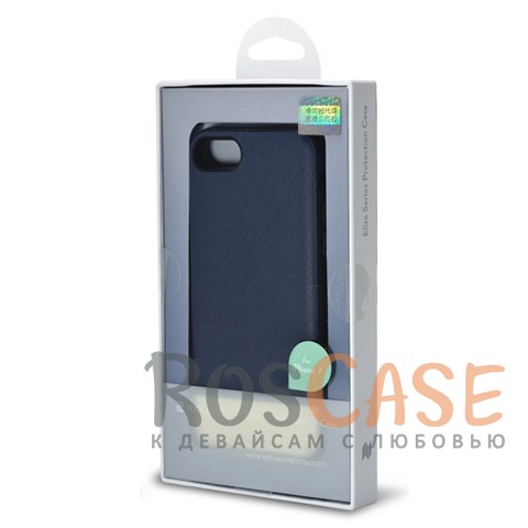 Кожаная накладка с металлической вставкой ROCK Elite Series для Apple iPhone 7 (4.7) (Синий / Blue) Кожаная накладка с металлической вставкой ROCK Elite Series для Apple iPhone 7 (4.7) (Синий / Blue)Описание:производитель - Rock;разработан для Apple iPhone 7 (4.7);материал - искусственная кожа, металл, поликарбонат;тип - накладка. Особенности:металлическая вставка;в наличии все функциональные вырезы;не скользит в руках;амортизирует удары;защищает от механических повреждений.<br><br>Тип: Чехол<br>Бренд: ROCK<br>Материал: Искусственная кожа
