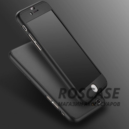 Чехол iPaky 360 градусов для Apple iPhone 6/6s (4.7) (+ стекло на экран) (Черный) Чехол iPaky 360 градусов для Apple iPhone 6/6s (4.7) (+ стекло на экран) (Черный)Описание:производитель: iPaky;совместимость: смартфон Apple iPhone 6/6s (4.7);материалы для изготовления: поликарбонат и каленое стекло;форм-фактор: накладка.Особенности:надежная защита: чехол, бампер, стекло;высокий уровень износостойкости и прочности;ультратонкий, не увеличивает визуально объем;легко фиксируется;легко очищается.<br><br>Тип: Чехол<br>Бренд: Epik<br>Материал: Пластик