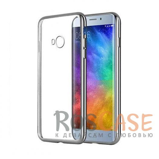 Прозрачный силиконовый чехол для Xiaomi Mi Note 2 с глянцевой окантовкой (Серебряный) Прозрачный силиконовый чехол для Xiaomi Mi Note 2 с глянцевой окантовкой (Серебряный)Описание:совместим с Xiaomi Mi Note 2;глянцевая окантовка;материал - TPU;тип - накладка.<br><br>Тип: Чехол<br>Бренд: Epik<br>Материал: TPU