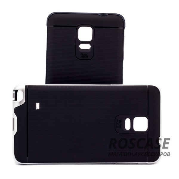 Чехол iPaky TPU+PC для Samsung N910H Galaxy Note 4 Чехол iPaky TPU+PC для Samsung N910H Galaxy Note 4Описание:компания-разработчик: iPaky;совместимость с устройством модели: Samsung N910H Galaxy Note 4;материал изделия: термопластический полиуретан, поликарбонат;конфигурация: накладка-бампер.Особенности:элегантный дизайн и уникальная конструкция;высокий класс прочности и износоустойчивости;легко и надежно фиксируется на смартфоне;имеет все необходимые функциональные вырезы.<br><br>Тип: Чехол<br>Бренд: Epik<br>Материал: TPU