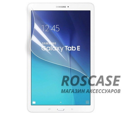 Защитная пленка Ultra Screen Protector для Samsung Galaxy Tab E 9.6 (Прозрачная) Защитная пленка Ultra Screen Protector для Samsung Galaxy Tab E 9.6 (Прозрачная)Описание:бренд - Epik;материал - полимер;совместимость c Samsung Galaxy Tab E 9.6;тип - защитная пленка.Особенности:поверхность - глянцевая или матовая;дизайн - ультратонкий;функциональное обеспечение - вырез для динамика и фронтальной камеры;функция - антиблик, антиотпечатки;способ поклейки: электростатика.<br><br>Тип: Защитная пленка<br>Бренд: Epik