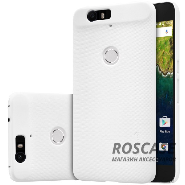 Чехол Nillkin Matte для Huawei Nexus 6P (+ пленка) (Белый) Чехол Nillkin Matte для Huawei Nexus 6P (+ пленка) (Белый)Описание:производитель - компания Nillkin;материал - поликарбонат;разработан для Huawei Nexus 6P;тип - накладка. Особенности:матовый;прочный;тонкий дизайн;не скользит в руках;не выцветает;пленка в комплекте.<br><br>Тип: Чехол<br>Бренд: Nillkin<br>Материал: Поликарбонат