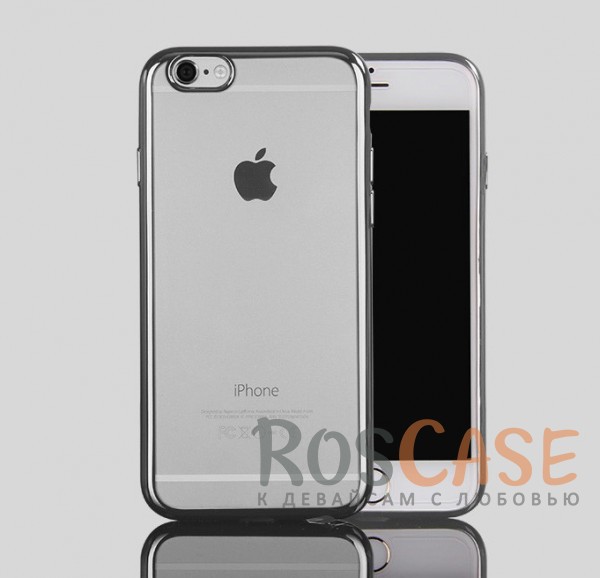 Прозрачный силиконовый чехол для Apple iPhone 7 (4.7) с глянцевой окантовкой (Серебряный) Прозрачный силиконовый чехол для Apple iPhone 7 (4.7) с глянцевой окантовкой (Серебряный)Описание:материал - силикон;совместим с Apple iPhone 7 (4.7);тип - накладка.Особенности:прозрачный;глянцевая окантовка;все вырезы предусмотрены;защищает от царапин и потертостей;тонкий дизайн;плотно облегает корпус.<br><br>Тип: Чехол<br>Бренд: Epik<br>Материал: TPU