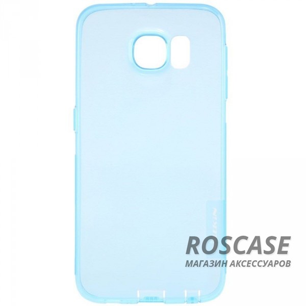 TPU чехол Nillkin Nature Series для Samsung G925F Galaxy S6 Edge (Голубой (прозрачный)) TPU чехол Nillkin Nature Series для Samsung G925F Galaxy S6 Edge (Голубой (прозрачный))Описание:производитель - бренд Nillkin;совместим с Samsung G925F Galaxy S6 Edge;материал - термополиуретан;тип - накладка. Особенности:в наличии все вырезы;не скользит в руках;тонкий дизайн;защита от ударов и царапин;прозрачный.<br><br>Тип: Чехол<br>Бренд: Nillkin<br>Материал: TPU