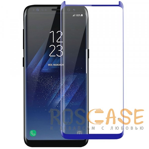 Защитное изогнутое стекло 3D для Samsung G950 Galaxy S8 / S9 на весь экран (Темно-синий)
Защитное изогнутое стекло 3D для Samsung G950 Galaxy S8 / S9 на весь экран (Темно-синий)