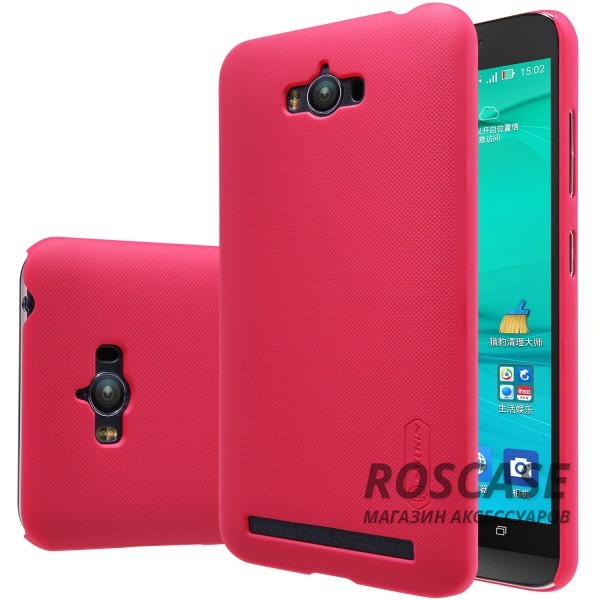 Чехол Nillkin Matte для Asus Zenfone Max ?ZC550KL) (+ пленка) (Красный) Чехол Nillkin Matte для Asus Zenfone Max ?ZC550KL) (+ пленка) (Красный)Описание:производитель - Nillkin;материал - поликарбонат;совместим с Asus Zenfone Max ?ZC550KL);тип - накладка. Особенности:матовый;прочный;тонкий дизайн;не скользит в руках;не выцветает;пленка в комплекте.<br><br>Тип: Чехол<br>Бренд: Nillkin<br>Материал: Поликарбонат