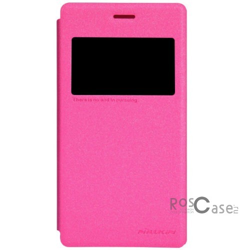Кожаный чехол (книжка) Nillkin Sparkle для Sony Xperia M2 (Розовый) Кожаный чехол (книжка) Nillkin Sparkle для Sony Xperia M2 (Розовый)Описание:разработчик и производитель - Nillkin;изготовлен из синтетической кожи и поликарбоната;поверхность кожи шероховатая;конструкция - чехол-книжка;совместим с Sony Xperia M2. Особенности:управление через интерактивное окно;внутри отделан микрофиброй;легкая фиксация на смартфон;не скользит;легко очищается.<br><br>Тип: Чехол<br>Бренд: Nillkin<br>Материал: Искусственная кожа