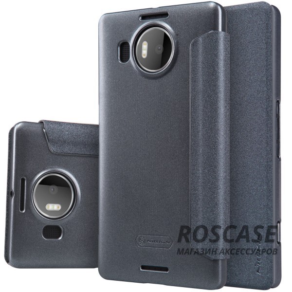 Кожаный чехол (книжка) Nillkin Sparkle Series для Microsoft lumia 950 XL (Черный) Кожаный чехол (книжка) Nillkin Sparkle Series для Microsoft lumia 950 XL (Черный)Описание:бренд Nillkin;разработан для Microsoft lumia 950 XL;материал: искусственная кожа, поликарбонат;тип: чехол-книжка.Особенности:не скользит в руках;защита от механических повреждений;не выгорает;блестящая поверхность;надежная фиксация.<br><br>Тип: Чехол<br>Бренд: Nillkin<br>Материал: Искусственная кожа