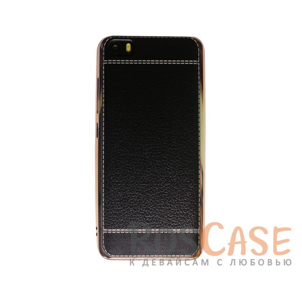 TPU чехол Genuine Leather and Steel Series для Xiaomi MI5 / MI5 Pro (Черный) TPU чехол Genuine Leather and Steel Series для Xiaomi MI5 / MI5 Pro (Черный)<br><br>Тип: Чехол<br>Бренд: Epik<br>Материал: TPU