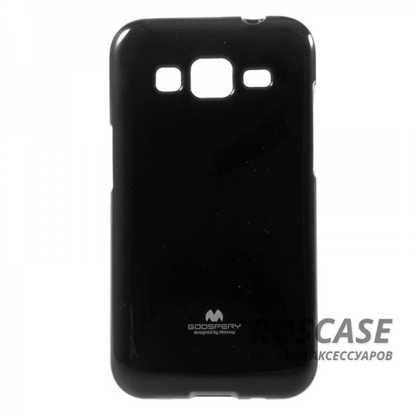 TPU чехол Mercury Jelly Color series для Samsung G360H/G361H Galaxy Core Prime Duos (Черный) TPU чехол Mercury Jelly Color series для Samsung G360H/G361H Galaxy Core Prime Duos (Черный)Описание:компания разработчик: Mercury;совместимость с устройством модели: Samsung G360H/G361H Galaxy Core Prime Duos;материал изделия: термопластический полиуретан;конфигурация: накладка.Особенности:ультратонкий, не увеличивает визуально объем;имеет механизм легкой фиксации;в наличии все функциональные вырезы;легко очищается от загрязнений.<br><br>Тип: Чехол<br>Бренд: Mercury<br>Материал: TPU