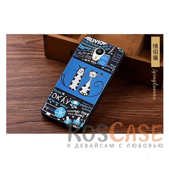 TPU чехол с принтом Cats story tales для Meizu M3 / M3 mini / M3s (Синий) TPU чехол с принтом Cats story tales для Meizu M3 / M3 mini / M3s (Синий)<br><br>Тип: Чехол<br>Бренд: Epik<br>Материал: TPU