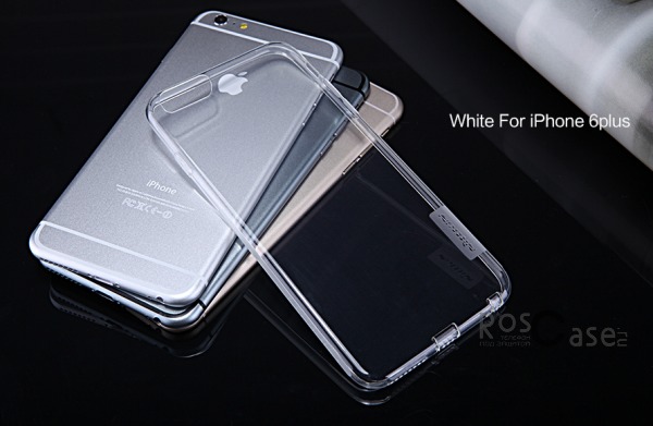 TPU чехол Nillkin Nature Series для Apple iPhone 6/6s plus (5.5) (Бесцветный (прозрачный)) TPU чехол Nillkin Nature Series для Apple iPhone 6/6s plus (5.5) (Бесцветный (прозрачный))Описание:производитель - Nillkin;совместимость: Apple iPhone 6/6s plus (5.5);материал - термополиуретан;форма - накладка. Особенности:в наличии все вырезы;матовая поверхность;не увеличивает габариты;защита от ударов и царапин;на накладке не видны «пальчики».<br><br>Тип: Чехол<br>Бренд: Nillkin<br>Материал: TPU