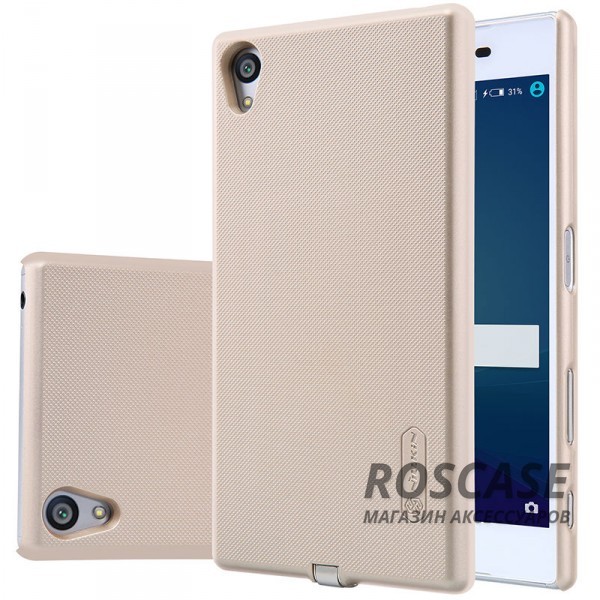 Пластиковая накладка Nillkin Magic с модулем приема от беспроводного ЗУ для Sony Xperia Z5 (Золотой) Пластиковая накладка Nillkin Magic с модулем приема от беспроводного ЗУ для Sony Xperia Z5 (Золотой)Описание:компания Nillkin;разработана для Sony Xperia Z5;материал: поликарбонат;тип: накладка. Особенности:модуль приема заряда от беспроводного ЗУ;выходное напряжение - 5V-1A (max);на накладке не заметны отпечатки пальцев;ультратонкая;защита от царапин и потертостей.<br><br>Тип: Чехол<br>Бренд: Nillkin<br>Материал: Поликарбонат