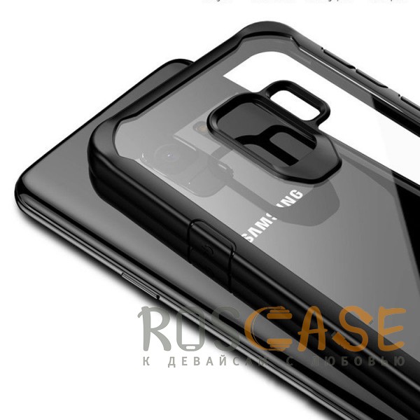 Изображение Черный iPaky Luckcool | Чехол для Samsung Galaxy S9 с цветными силиконовыми вставками