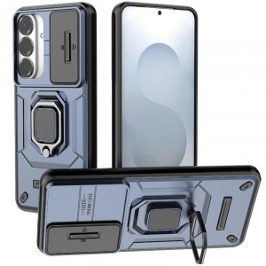 Transformer Ring Holder | Противоударный чехол с кольцом и шторкой камеры  для Samsung Galaxy S26