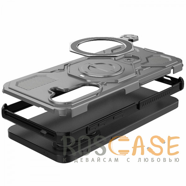 Фотография Серый Magnus | Противоударный чехол с Magsafe для Samsung Galaxy A57