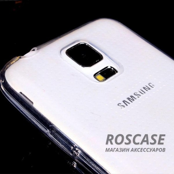 Фото Прозрачный Ультратонкий силиконовый чехол для Samsung G900 Galaxy S5
