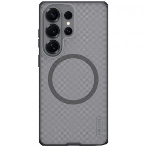 Nillkin Super Frosted Shield Magnetic | Полупрозрачный чехол с поддержкой Magsafe  для Samsung Galaxy S26 Ultra
