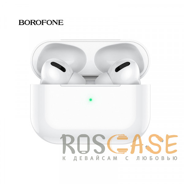 Фото Беспроводные Bluetooth наушники Borofone BE38 + чехол