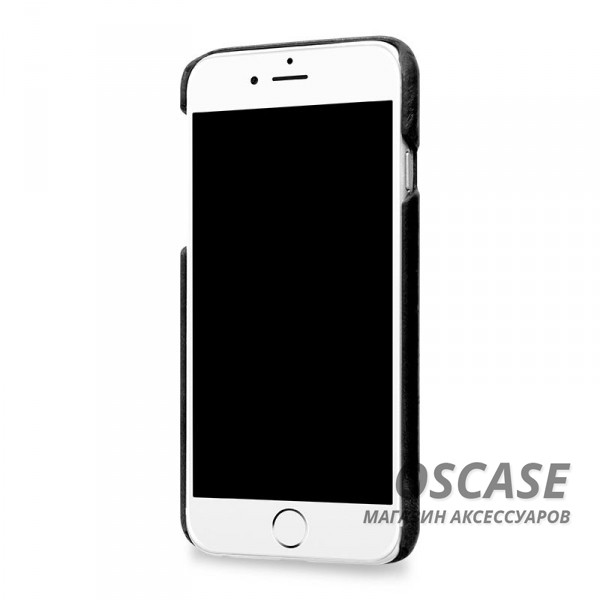 Фотография Черный STIL Horizon | Кожаный чехол для Apple iPhone 6/6s (4.7") с зигзагообразной окантовкой