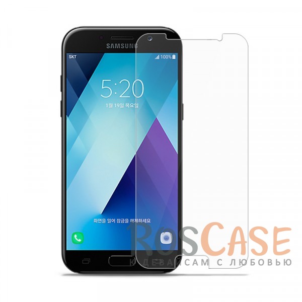 Фото Прозрачное Защитное стекло 3D для Samsung A720 Galaxy A7 (2017) на весь экран