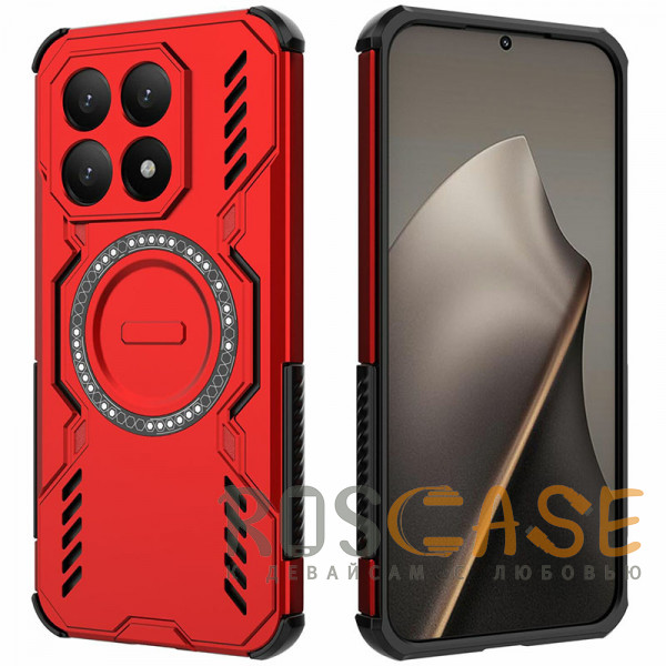 Фото Красный Mirage MagSafe | Противоударный чехол с поддержкой MagSafe для Xiaomi Mi 15T