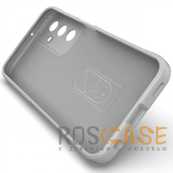 Изображение Серый Flex Silicone | Противоударный чехол для Samsung Galaxy A25 4G с защитой камеры и микрофиброй