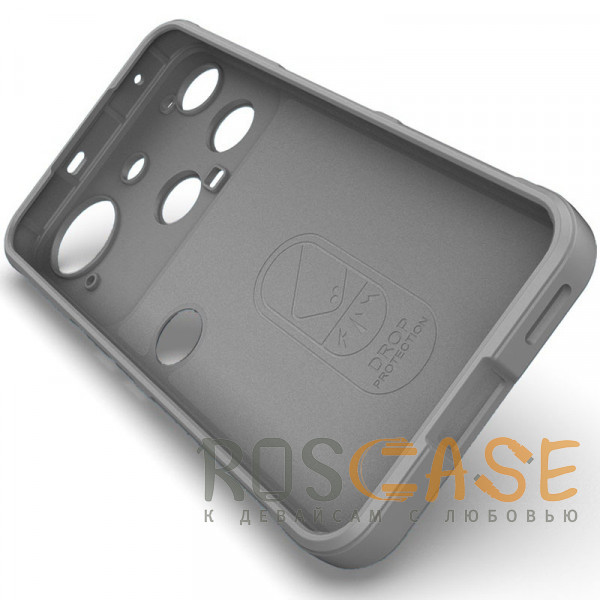 Изображение Серый Flex Silicone | Противоударный чехол для Nothing Phone 3 с защитой камеры и микрофиброй