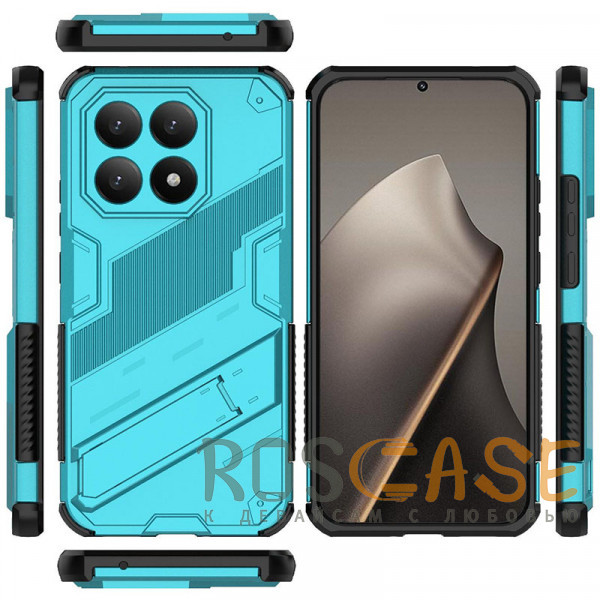 Изображение Голубой Megatron | Противоударный чехол-подставка для Xiaomi Mi 15T с защитой камеры