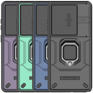 Transformer Ring Holder | Противоударный чехол с кольцом и шторкой камеры для Samsung Galaxy S26 Ultra