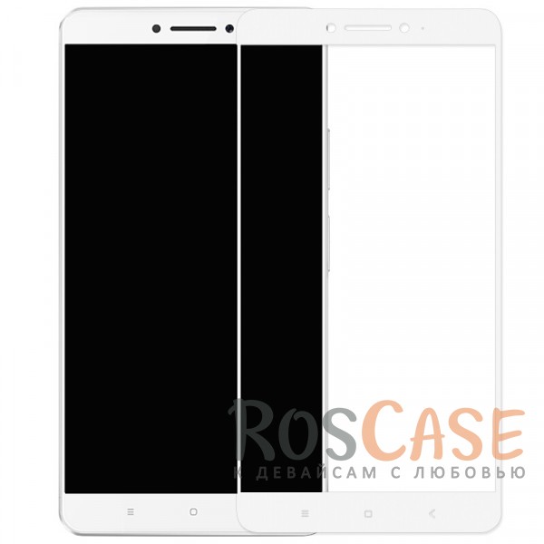 

Mocolo CP+ | Стекло с цветной рамкой на весь экран для Xiaomi Mi Max 2 (Белый)