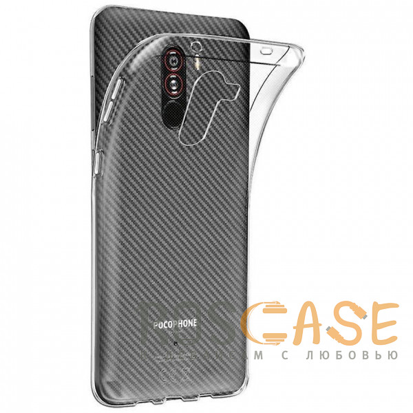Фото Clear Case | Прозрачный TPU чехол 2мм для Xiaomi Pocophone F1