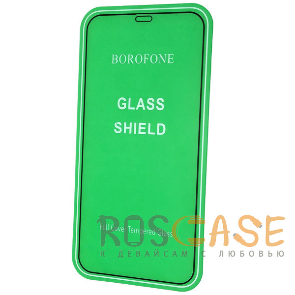 Фото Черное Borofone Premium | Защитное стекло для iPhone 12 / 12 Pro