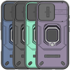 Transformer Ring Holder | Противоударный чехол с кольцом и шторкой камеры  для iPhone 17