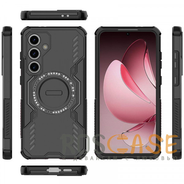 Фотография Черный Mirage MagSafe | Противоударный чехол с поддержкой MagSafe для Samsung Galaxy S24 FE