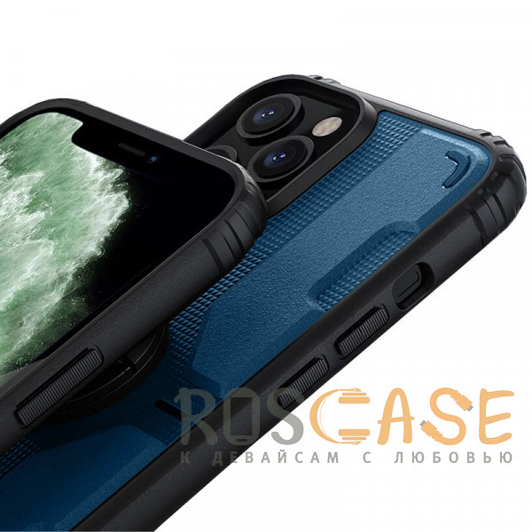 Фотография Синий Nillkin Medley Case | Противоударный чехол для iPhone 12 / 12 Pro