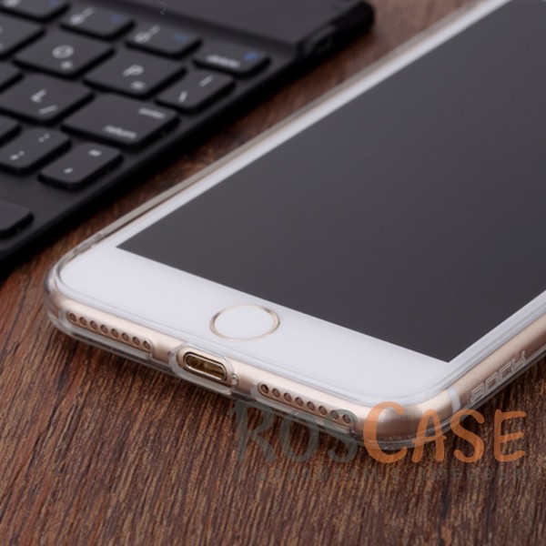Фото Бесцветный / Transparent Rock Pure | Пластиковый чехол для Apple iPhone 7 plus / 8 plus (5.5") с дополнительной защитой углов и кнопок