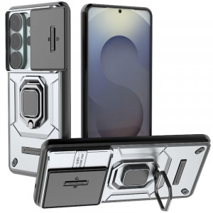 Transformer Ring Holder | Противоударный чехол с кольцом и шторкой камеры  для Samsung Galaxy S26 Ultra