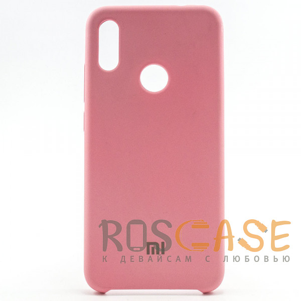 Фото Нежно-розовый Силиконовый чехол Silicone Cover для Xiaomi Redmi Note 7 (Pro) / 7s