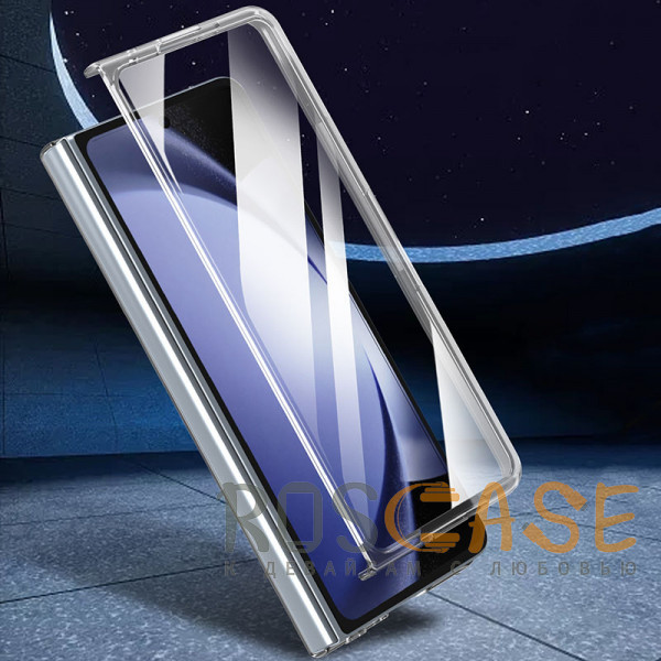 Фотография Прозрачный Crystal 3D Magsafe | Прозрачный пластиковый чехол для Samsung Galaxy Z Fold 5