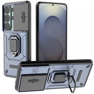 Transformer Ring Holder | Противоударный чехол с кольцом и шторкой камеры  для Samsung Galaxy S26 Ultra
