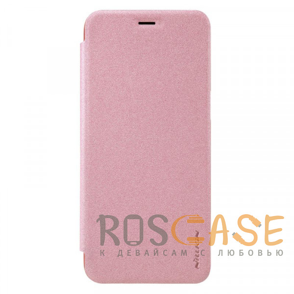 Фотография Розовый / Rose Gold Nillkin Sparkle | Чехол-книжка для Samsung G950 Galaxy S8