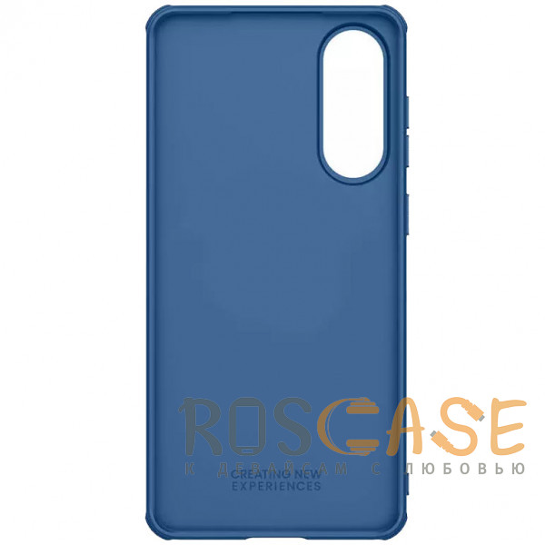 Фото Синий Nillkin Super Frosted Shield Pro | Матовый чехол из пластика и ТПУ для Samsung Galaxy S25 Edge