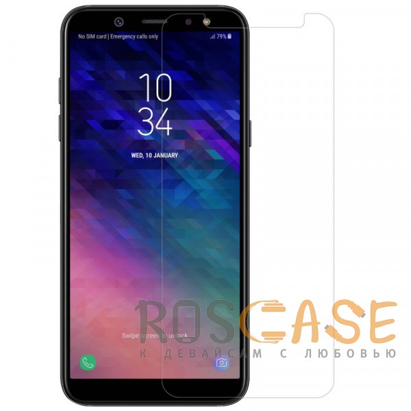Фото Прозрачное H+ | Защитное стекло для Samsung Galaxy A6 (2018) (в упаковке)