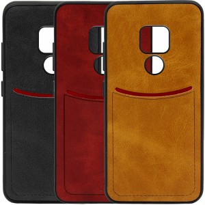 ILEVEL | Чехол с кожаным покрытием и с карманом-визитницей для Huawei Mate 20